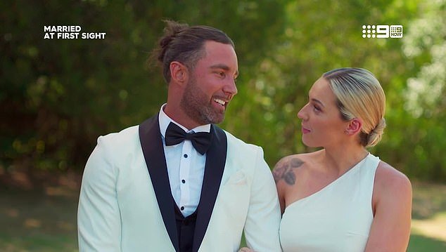 Married At First Sight's Jack Dunkley and Tori Adams have been criticized on social media after the pair expressed their love for each other.  Both shown