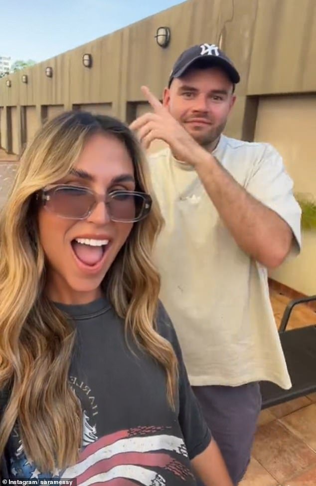 It comes after rumors emerged that Cassandra's ex Tristan is now dating Sara Mesa after wild videos emerged of them partying during a trip to Darwin