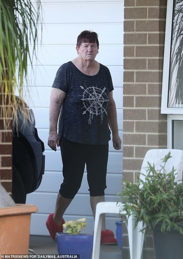 The mother of accused killer Daniel Billings, Eileen Ogilvie, looked grim-faced at a Hunter Valley home on Thursday but refused to comment on her son's alleged crimes