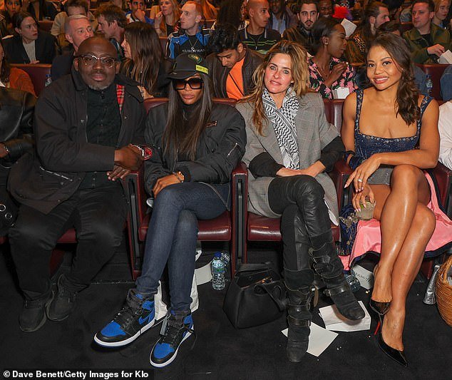 Edward Enninful, Naomi Campbell, Juliette Larthe, Emma Weymouth, Marchioness of Bath pictured at the event