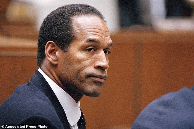 OJ Simpson sits at his arraignment in Superior Court in Los Angeles on July 22, 1994