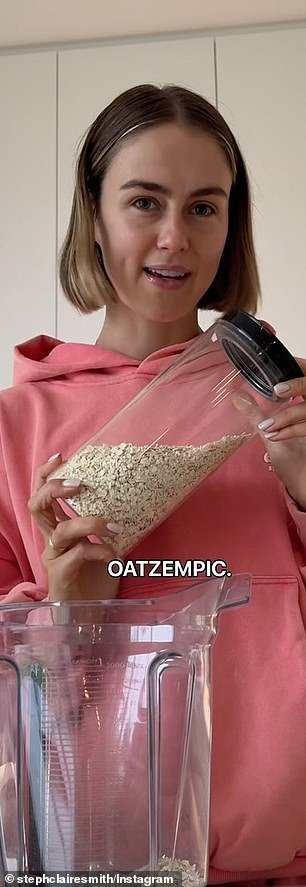 The Australian model, 30, took to Instagram on Wednesday to condemn the viral 'Oatzempic' craze and share the dangerous impact it can have on the body