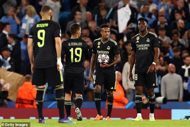 Real Madrid were defeated 5-1 by Manchester City in the semi-finals last season