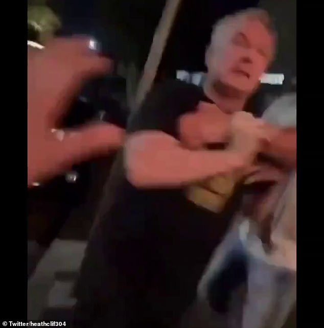 A video clip of what appears to be Paul Kent involved in a fight has emerged on social media