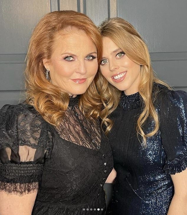 'We all have our own journey and have to learn our way, but Beatrice is a sensible girl, soon to be 18, with many friends, including Paolo,' Beatrice's mother Sarah Ferguson (pictured left with Beatrice) said when the relationship began