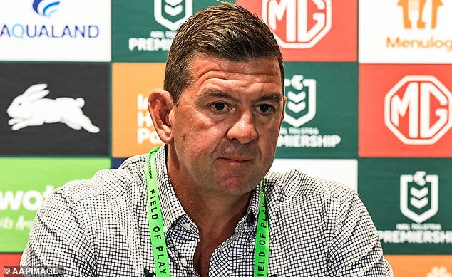 Jason Demetriou remains head coach of South Sydney – despite a poor start to the NRL season