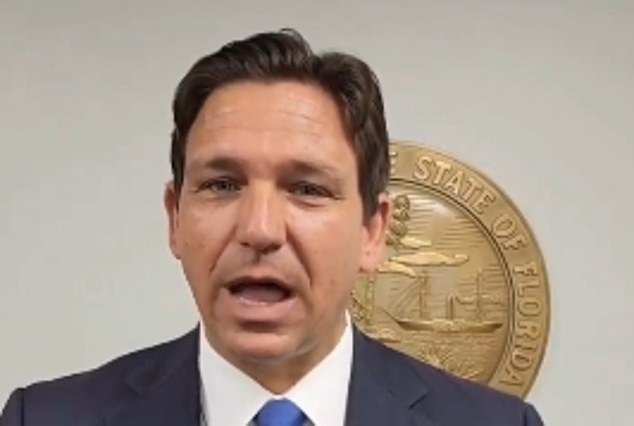 Florida Governor Ron DeSantis said in a video on Thursday that 'Florida rejects Joe Biden's attempt to rewrite Title IX'