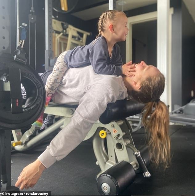 Rousey (seen with La'akea) revealed that her ongoing IVF journey has been challenging so far