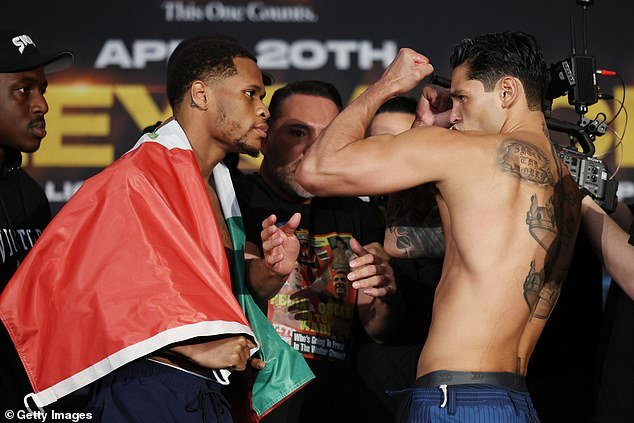 Garcia weighed three pounds over the weight limit, disqualifying him from the WBC title