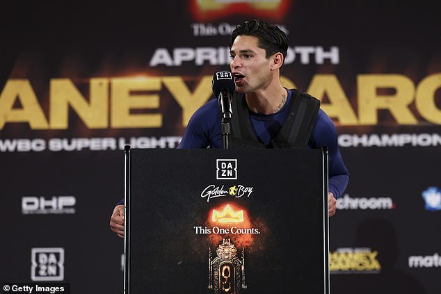 Ryan Garcia underwent tests on his 'brain function' ahead of the fight with Devin Haney