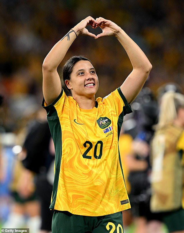 Sam Kerr is the Matildas captain and leading striker but will almost certainly miss the Paris Olympics due to injury