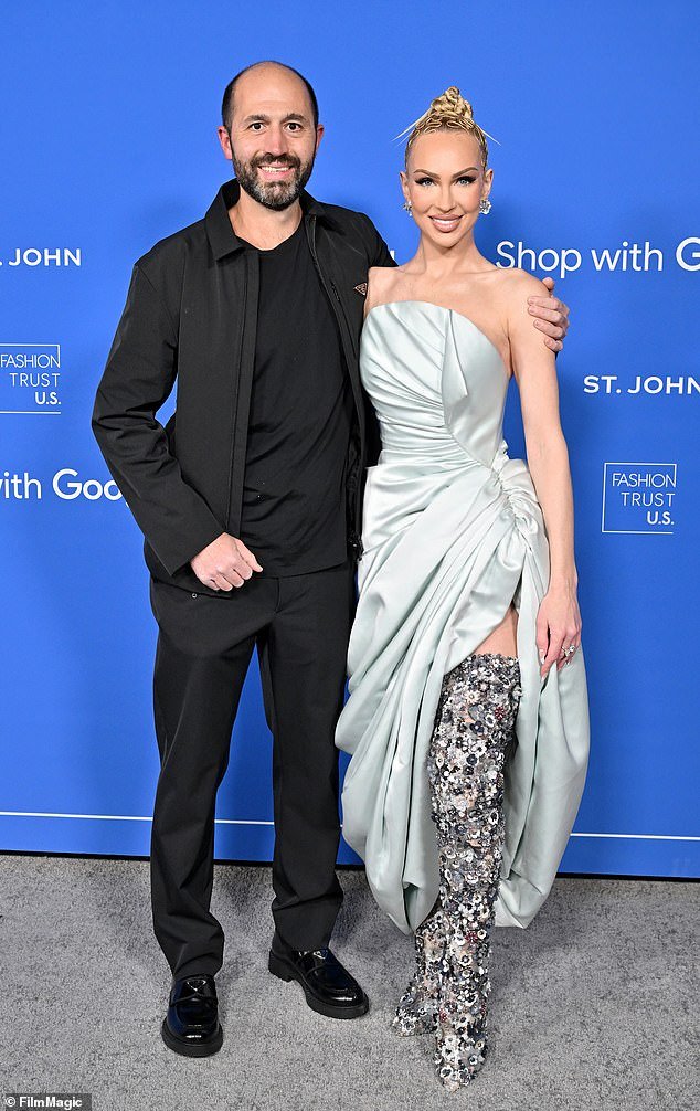 The former couple were pictured at the Fashion Trust US Awards at Goya Studios on March 21, 2023 in LA