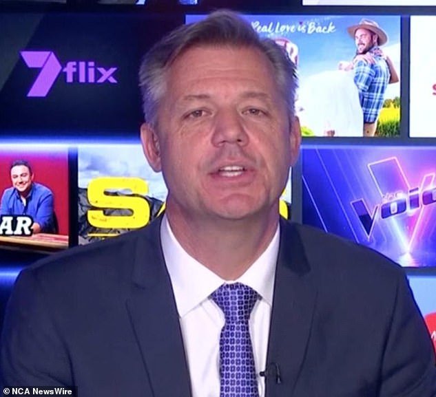 Seven West Media CEO James Warburton is leaving the troubled company more than two months earlier than expected