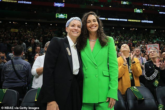Sue Bird (R) said she considers her investment in the WNBA's Seattle Storm 
