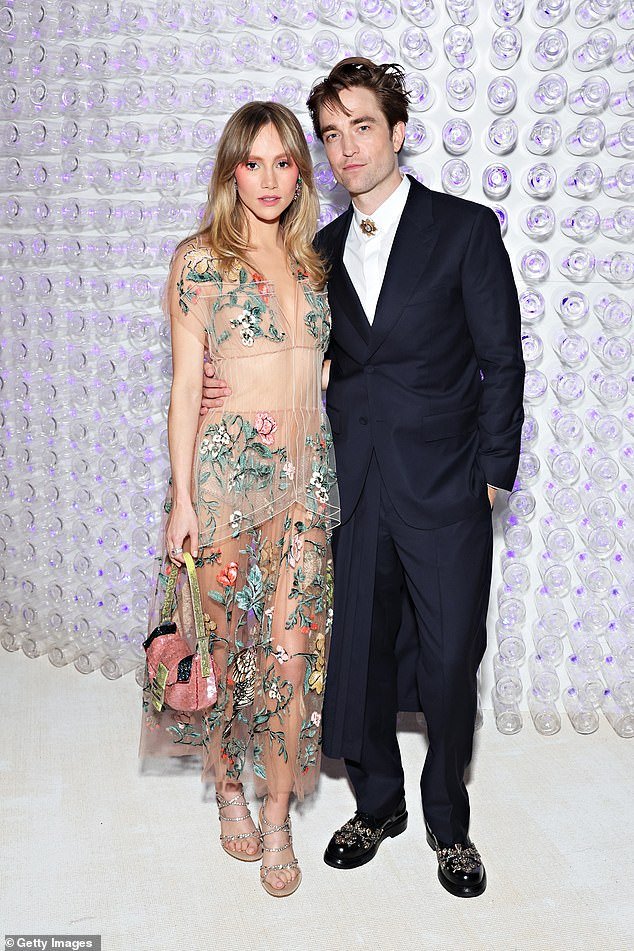 Suki Waterhouse has confirmed the arrival of her first child with fiancé Robert Pattinson