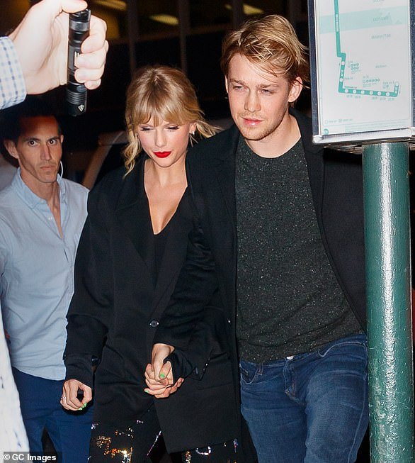 This is her first new album since the end of her six-year relationship with British actor Joe Alwyn and although she doesn't mention Alwyn by name, there will be plenty of speculation that songs like So Long, London are about him.  Pictured together in 2019