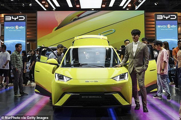 Chinese EV maker BYD recently released the Seagull, which costs $9,700 in China.  Tesla recently scrapped its plans to make a cheap 'Model 2' car for the mass market