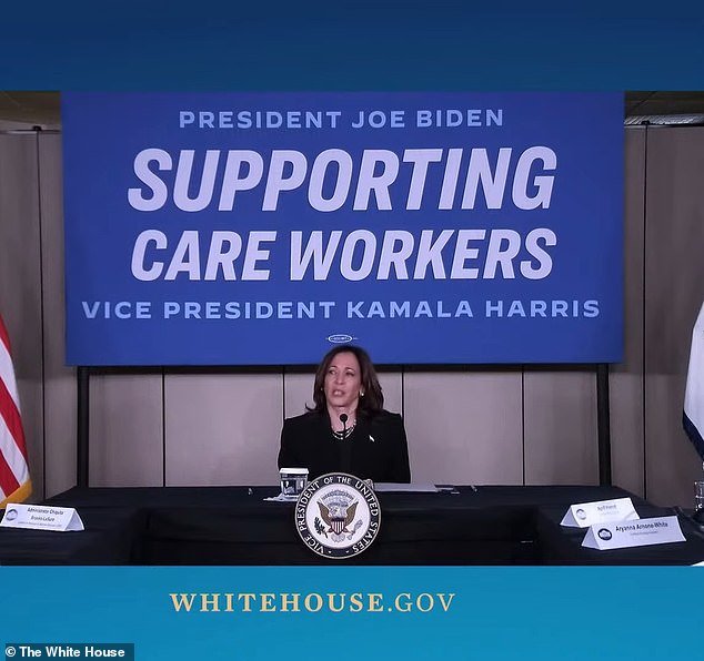 Vice President Kamala Harris announced the new rules for nursing homes in the state of Wisconsin