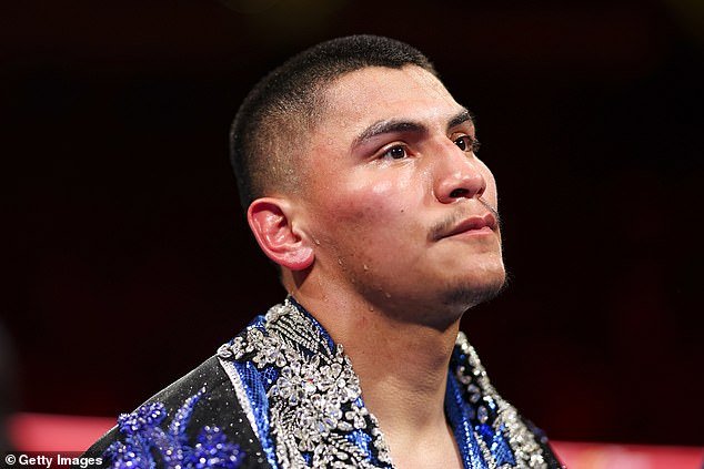 Vergil Ortiz (pictured) has sent a message to Tim Tszyu ahead of their super fight in August