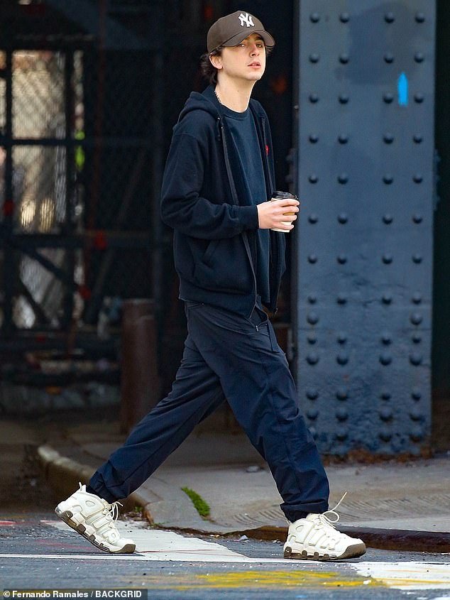 Timothée Chalamet took some time out of his busy schedule as one of today's most talked-about actors to grab coffee and take a stroll in New York City on Friday