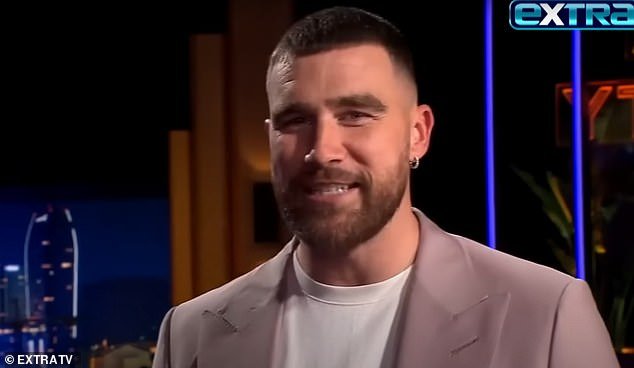 Travis Kelce believes his upbringing prepared him for a life in the spotlight with Taylor Swift