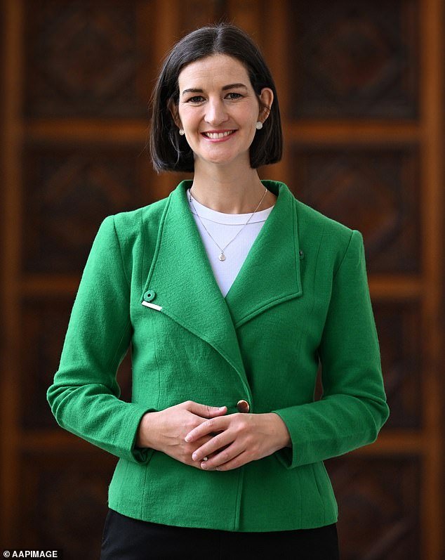 The new Victorian state leader for the Greens, Ellen Sandell (pictured), will demand that the government implements unlimited rent increases in violation of the law