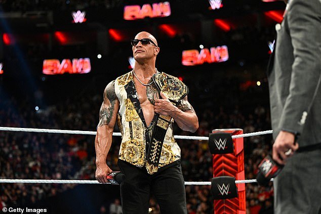 Triple H has opened up about The Rock's (pictured) inevitable return to WWE programming