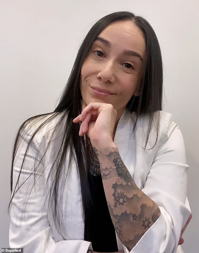 Cee Rodriguez (pictured), 39, was running the now closed brothel 'The Flamingo Club' on Ebley Street in August last year when she received a 'bizarre' job application from a man called 'Joel'.