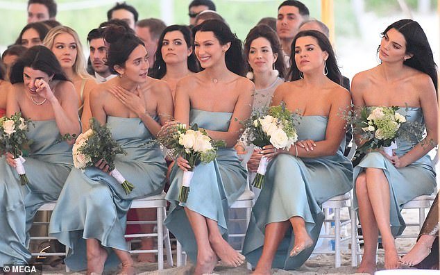 Supermodels Bella Hadid and Kendall Jenner were bridesmaids for fashion blogger Lauren Perez.  Lauren did what any right-thinking woman would do and dressed them in £207 ready-made dresses: the supermodel equivalent of putting them in Primark