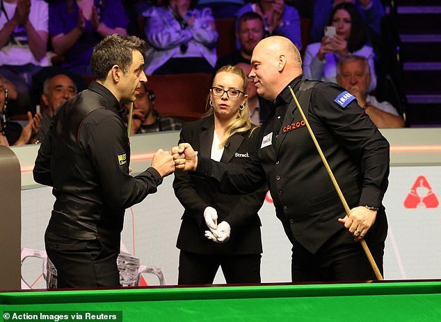 He was defeated 13–10 by Stuart Bingham in the quarter-finals of the tournament at the Crucible