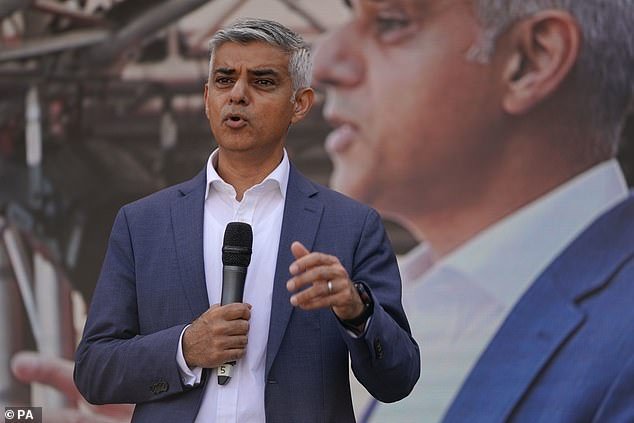 “Today is an opportunity to show Donald Trump and my Tory opponent that London will always choose hope over fear and unity over division,” Khan told MailOnline.