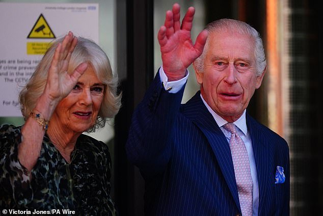 Charles and Camilla from University College Hospital Macmillan Cancer Center in London