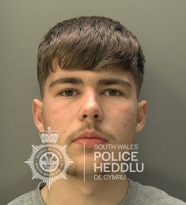 Harley Whiteman, 19, (pictured) was driving the Ford Fiesta that hit Kaylan at around 6.15pm on February 29, while the boy stood outside a Co-op store with his friends.