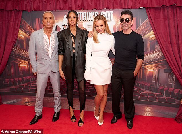 The gang is back together for the current series of Britain's Got Talent.  The third audition weekend will be broadcast this weekend