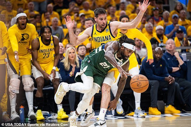 Beverly and the Bucks were eliminated from the playoffs with a 120-98 loss to the Pacers