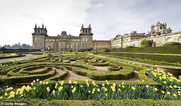 The Duke of Marlborough's immense estate covers 11,500 acres in Oxfordshire