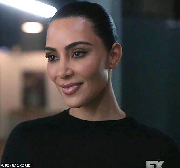 Kim has been widely mocked online for her portrayal of publicist Siobhan Corbyn in the new season Delicate of the anthology series.