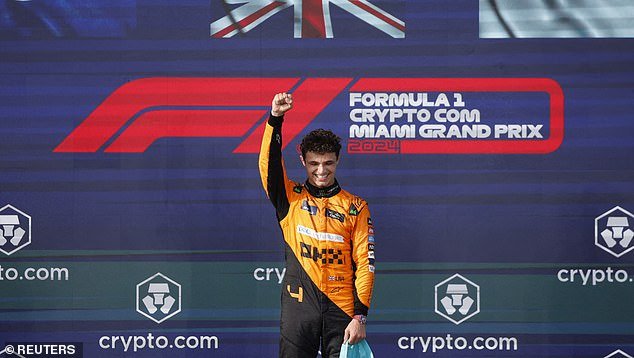 With his victory in sun-drenched Miami, the 24-year-old became the 21st British F1 winner