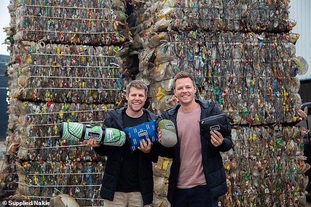 “We love boating, camping and fishing, so it was a no-brainer that this would be a good business direction for us,” Dean said, adding that seeing the bottles turned into materials for the first time was the “ best day of his life'.  '