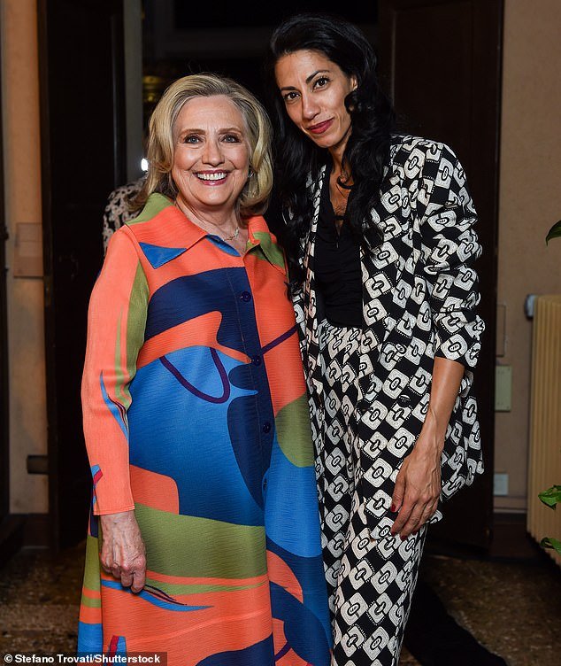 Huma was Clinton's personal adviser during her failed 2016 presidential bid
