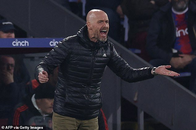 The pressure on United boss Erik ten Hag continues to increase after a 4-0 defeat at Crystal Palace