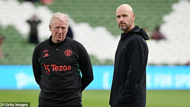 It has been suggested among the staff that assistant coach Steve McClaren will take over immediately