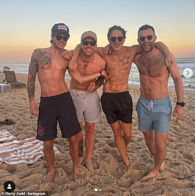 1715176314 383 McFly show off their incredibly ripped physiques as they flaunt
