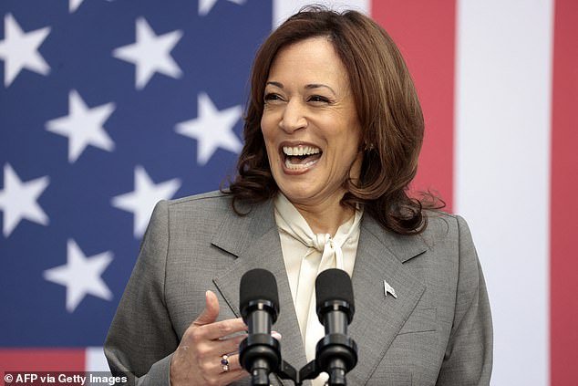U.S. Vice President Kamala Harris delivers remarks during the second stop of her nationwide Economic Opportunity Tour i