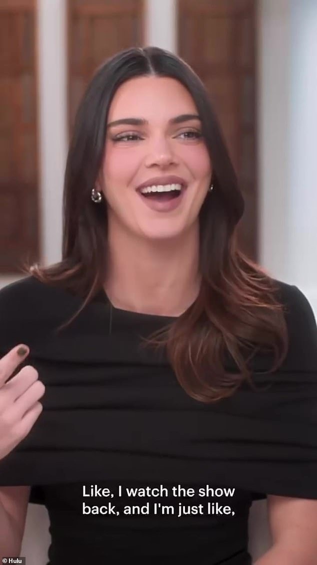 Kendall also speaks.  She says she doesn't like how she always talks about her anxiety on the show.  And the model said that she is not boring, and everyone can ask her best friends how nice she is
