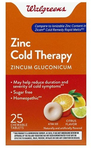 Zinc is popular as a supplement and has been suggested to help shorten the duration of a cold