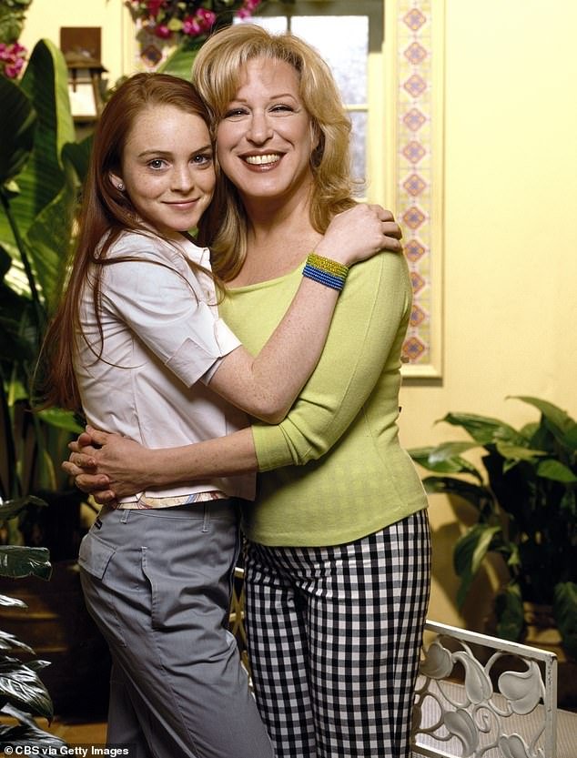 Bette Midler has revealed she regrets not suing former co-star Lindsay Lohan after their sitcom Bette was canceled (seen in 2000)