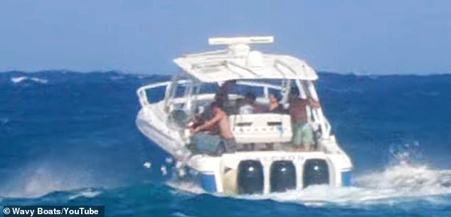 A pair of teens caught dumping trash from a party boat in Florida have turned themselves in after authorities showed up at their parents' home