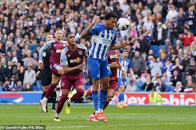 Joao Pedro scored the winner for Brighton against Aston Villa via the rebound after a penalty
