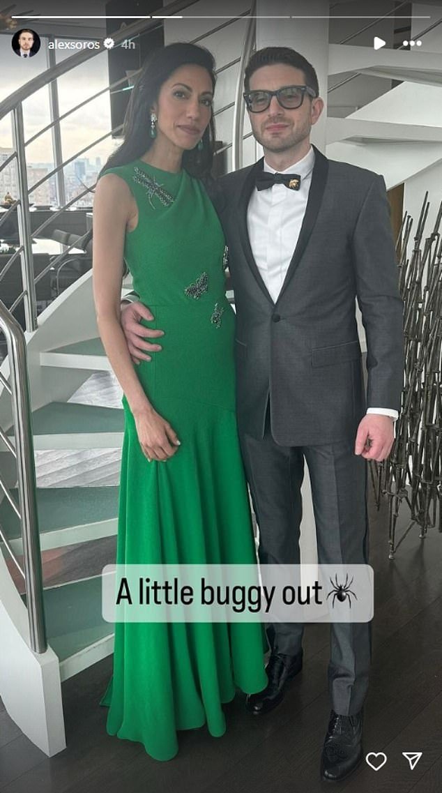 Huma Abedin, former aide to Hillary Clinton, and her new boyfriend Alex Soros made their Met Gala debut as a couple on Monday evening